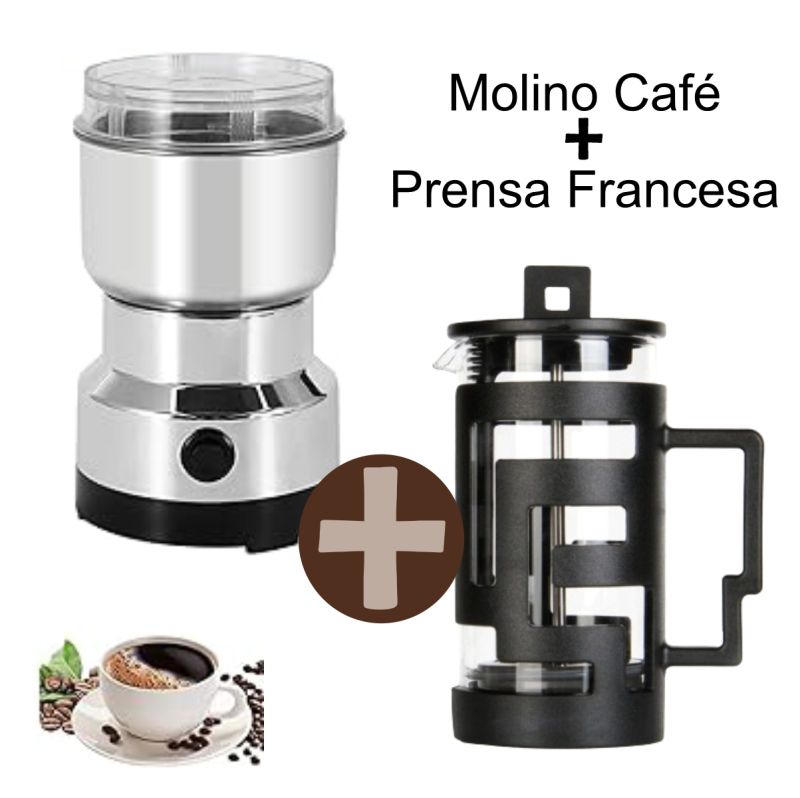 Comprar Combo Molino Cafe Y Prensa Francesa en Electroshopy